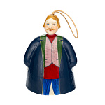  Кукла-колокольчик "Купец" Авт.Зуева (Англ.фарфор)