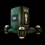 Подарочная книга "Футбол". Энциклопедия в 3-х томах. Кожаный переплёт