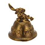 0015318 Сувенир КОЛОКОЛЬЧИК "МЫШЬ С ЛОЖКОЙ" серия Любви и радости