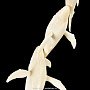 Скульптура "Семья китов" из зуба кашалота, фотография 5. Интернет-магазин ЛАВКА ПОДАРКОВ