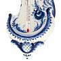 Термометр настенный "Ладья". Гжель, фотография 2. Интернет-магазин ЛАВКА ПОДАРКОВ