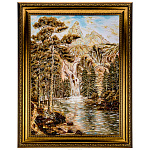 Картина янтарная "Водопад" 60 х 80 см