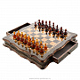 Шахматы из карельской березы с фигурами из янтаря, фотография 11. Интернет-магазин ЛАВКА ПОДАРКОВ