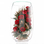Цветы в вакууме "Красные розы", фотография 1. Интернет-магазин ЛАВКА ПОДАРКОВ