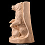 Скульптура из бивня мамонта "Медведица с медвеженком", фотография 3. Интернет-магазин ЛАВКА ПОДАРКОВ