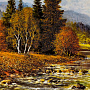 Янтарная картина "Пейзаж №2" 72х112 см, фотография 3. Интернет-магазин ЛАВКА ПОДАРКОВ