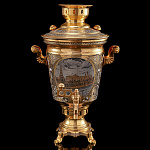 0051793-САМОВАР  Златоуст  Самовар 3л электрический "МОСКВА"