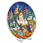 Тарелка сувенирная "Русские мотивы", фотография 2. Интернет-магазин ЛАВКА ПОДАРКОВ