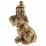 Скульптура интерьерная "Собачка в шляпе", фотография 4. Интернет-магазин ЛАВКА ПОДАРКОВ