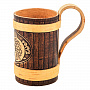 Пивная кружка из бересты "Рыба", фотография 1. Интернет-магазин ЛАВКА ПОДАРКОВ