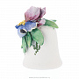 Наперсток фарфоровый "Цветы" с лепкой, фотография 16. Интернет-магазин ЛАВКА ПОДАРКОВ
