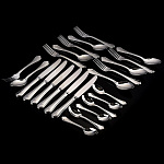 0048257/14.12001.01 ЛФЗ НАБОР СТОЛОВЫЙ "Император"6п/24предм нерж/сталь