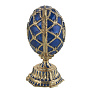 Пасхальное яйцо-шкатулка "Герб РФ". Традиции Фаберже, фотография 4. Интернет-магазин ЛАВКА ПОДАРКОВ