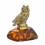 Статуэтка с янтарем "Сова на книге", фотография 4. Интернет-магазин ЛАВКА ПОДАРКОВ