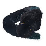 Игрушка из меха норки "Змея"