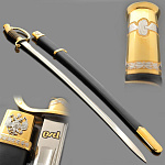 0019267 -129-Т Златоуст Оружие сувенирное ШАШКА парадная "РЖД" (ПНизд 10411)