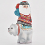 Скульптура "Дед Мороз на медведе", фотография 2. Интернет-магазин ЛАВКА ПОДАРКОВ