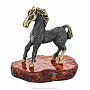 Статуэтка с янтарем "Лошадь Радуга", фотография 1. Интернет-магазин ЛАВКА ПОДАРКОВ