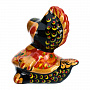 Фарфоровая статуэтка "Дракон девочка". Хохлома, фотография 2. Интернет-магазин ЛАВКА ПОДАРКОВ