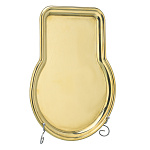 Поднос латунный "Гитара" 35х27 см