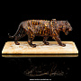 Скульптура из янтаря "Тигр" (в ассортименте), фотография 1. Интернет-магазин ЛАВКА ПОДАРКОВ