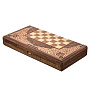 Нарды-шашки с янтарными фишками "Султан" 49х25 см, фотография 11. Интернет-магазин ЛАВКА ПОДАРКОВ