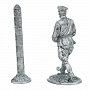 Оловянная миниатюра. Солдатик "Пограничник со столбом", фотография 2. Интернет-магазин ЛАВКА ПОДАРКОВ