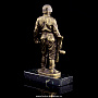 Бронзовая статуэтка "Солдат: 75 лет Победы", фотография 4. Интернет-магазин ЛАВКА ПОДАРКОВ