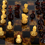 Шахматы с янтарными фигурами "Кристалл" 32х32 см, фотография 5. Интернет-магазин ЛАВКА ПОДАРКОВ