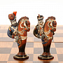 Шахматы деревянные "Бородино" с фарфоровыми фигурами, фотография 17. Интернет-магазин ЛАВКА ПОДАРКОВ