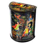  Художественная роспись Шкатулка "Стакан"  (Б)/330