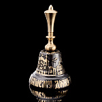 0064717/№3 Бронза КОЛОКОЛЬЧИК "Русь святая №3" с мет. ручкой 