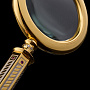 Лупа с позолотой и яшмой. Златоуст, фотография 4. Интернет-магазин ЛАВКА ПОДАРКОВ