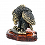 Статуэтка с янтарем "Орел с рыбой", фотография 3. Интернет-магазин ЛАВКА ПОДАРКОВ