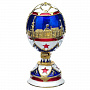 Шкатулка-яйцо пасхальное малое "Советское". Традиции Фаберже, фотография 3. Интернет-магазин ЛАВКА ПОДАРКОВ
