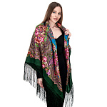 202413 Платок ППс шерсть 100% 148х148 1875-10 1уС148м-1-ПН