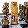 Эксклюзивные большие деревянные шахматы "Море" 100х91 см, фотография 4. Интернет-магазин ЛАВКА ПОДАРКОВ