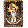 Икона "Пресвятая Богородица Остробрамская" 21 х 29 см, фотография 3. Интернет-магазин ЛАВКА ПОДАРКОВ