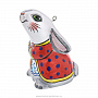 Елочная игрушка "Кролик". Майолика, фотография 1. Интернет-магазин ЛАВКА ПОДАРКОВ