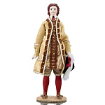 0029766 Кукла "Император Петр I в бальном костюме" (0892)