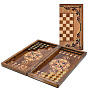 Нарды-шашки деревянные маркетри "Синдбад" 49х25 см, фотография 10. Интернет-магазин ЛАВКА ПОДАРКОВ