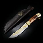 0063138 Златоуст Оружие сувенирное НОЖ укр.рук. шпон НС-29