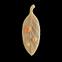 Брошь из бивня мамонта "Лист ивы", фотография 2. Интернет-магазин ЛАВКА ПОДАРКОВ
