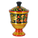 300030 Хохлома СОЛОНКА " Клубника" 115*70  в/кат 25180115070