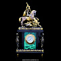 Часы каминные "Георгий Победоносец", фотография 1. Интернет-магазин ЛАВКА ПОДАРКОВ