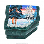 Шкатулка из натурального камня "Пейзаж", фотография 1. Интернет-магазин ЛАВКА ПОДАРКОВ
