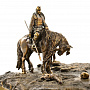 Бронзовая статуэтка "Витязь на распутье", фотография 2. Интернет-магазин ЛАВКА ПОДАРКОВ