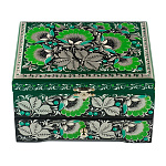 Шкатулка "Цветы". Хохлома