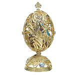 0023779/Е09-12А-09 Традиции ФАБЕРЖЕ Сувенир ЯЙЦО РЕЗНОЕ 