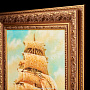 Картина янтарная "Корабль-парусник", фотография 2. Интернет-магазин ЛАВКА ПОДАРКОВ